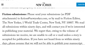New Yorker Magazine Writing | Profitable Copywriting niche examples